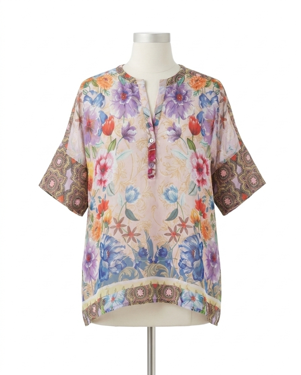 NEW JOHNNY WAS louella blouse in deco